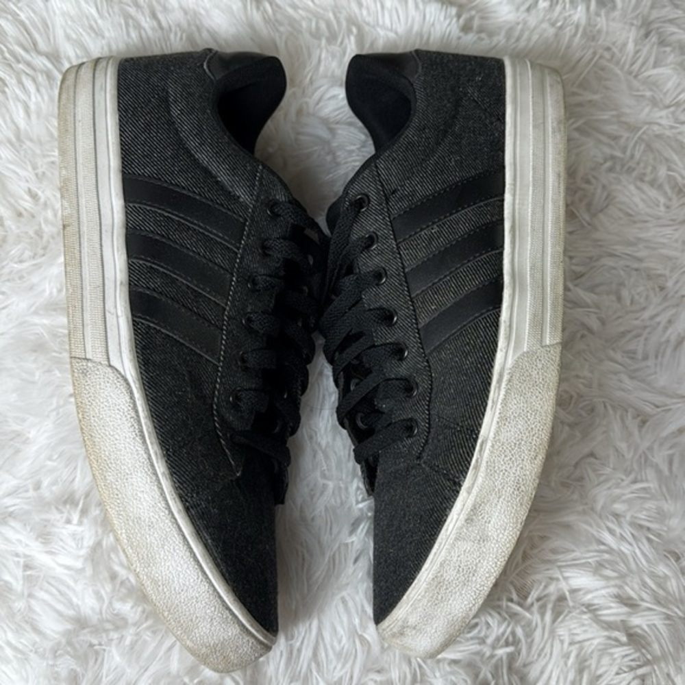 Adidas Men's  Daily 2.0 Sneakers Black 11.5